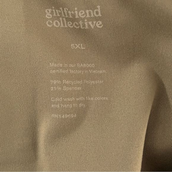 Girlfriend Collective: Tan Compressive Leggings - Picture 8 of 10